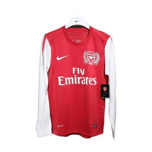 arsenal retro langermet drakt hjemme 2011-2012