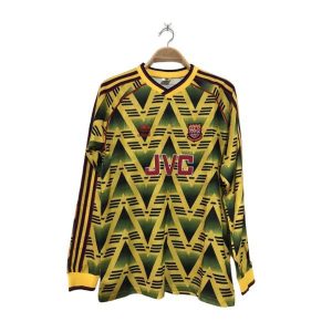 arsenal retro langermet drakt borte 1991-1993