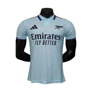 arsenal drakt spesialutgave spillerversjon lys bla 2025-2026