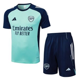 arsenal drakt trenings sett lys gronn mork bla 2025-2026
