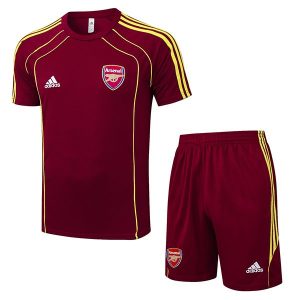 arsenal drakt trenings sett mork rod gul 2025-2026