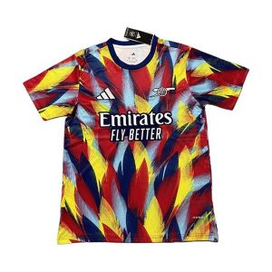 arsenal drakt trenings kamuflasje bla gul rod 2025-2026