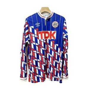 ajax retro langermet drakt borte 1989-1990