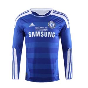 chelsea retro samsung langermet drakt hjemme 2011-2012