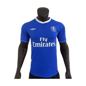 chelsea retro drakt hjemme spillerversjon 2003-2005