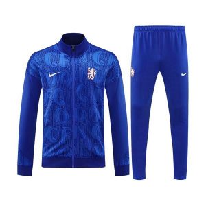 chelsea drakt trenings sett mork bla 2025-2026