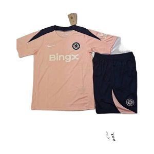 chelsea drakt trenings sett rosa 2025-2026