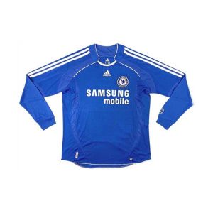 chelsea langermet retro drakt hjemme 2006-2007