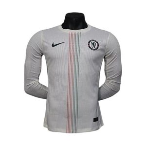 chelsea drakt 2025-2026 borte spillerversjon langermet