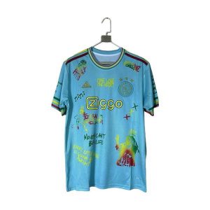 ajax drakt spesialutgave lys bla bob marley 2025-2026