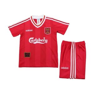liverpool barn retro drakt hjemme 1995-1996