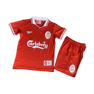 liverpool barn retro drakt hjemme 1996-1998