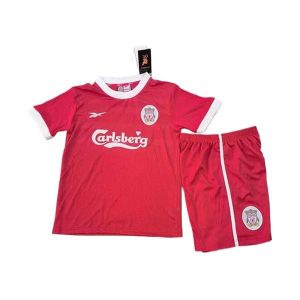 liverpool barn retro drakt hjemme 1998-1999