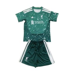 liverpool barn keeper drakt sett gronn 2026-2027