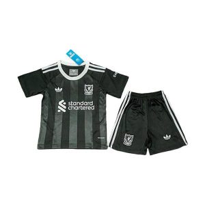 liverpool barn keeper drakt sett svart 2025-2026