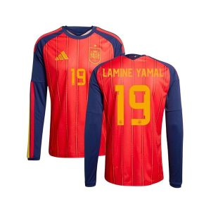 spania langermet lamine yamal 19 drakt hjemme 2026-2027