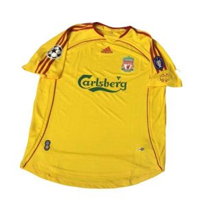 liverpool retro carlsberg drakt borte 2006-2007