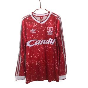 liverpool retro carlsberg langermet drakt hjemme 1989