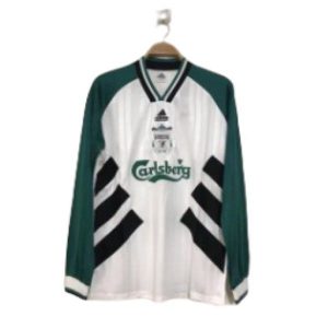 liverpool retro carlsberg langermet drakt borte 1993-1995