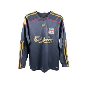 liverpool retro carlsberg langermet drakt borte 2009-2010