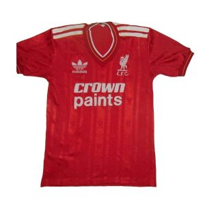 liverpool retro crown paints drakt hjemme B 1985-1986
