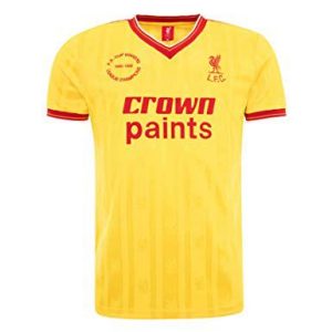 liverpool retro crown paints drakt tredje 1985-1986