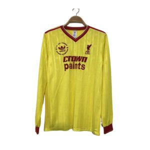liverpool retro crown paints langermet drakt tredje 1986-1987