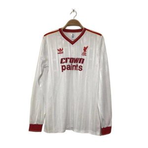 liverpool retro crown paints langermet drakt borte 1986-1987