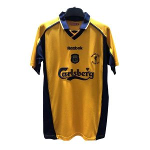 liverpool retro reebok carlsberg drakt borte 2000-2002