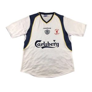 liverpool retro reebok carlsberg drakt borte 2001-2003