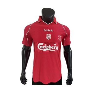 liverpool retro drakt hjemme spillerversjon 2000-2001