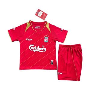 liverpool retro barn drakt hjemme champions 2005-2006