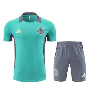 ajax drakt trenings sett gronn gra 2024-2025