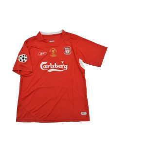 liverpool retro spesialutgave drakt rod ucl final 2004-2005