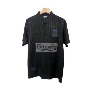 liverpool retro spesialutgave drakt svart 1995-1996