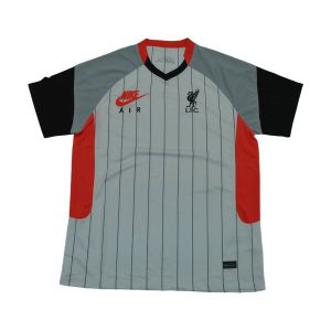 liverpool retro trenings drakt hvit gra 2020-2021