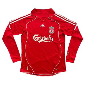 liverpool retro langermet drakt hjemme 2006-2008