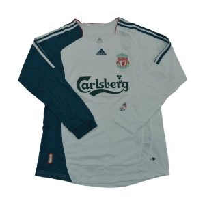 liverpool retro langermet drakt borte 2006-2007