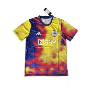 ajax drakt trenings gul bla rosa 2025-2026