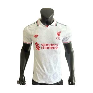 liverpool drakt spesialutgave spillerversjon hvit 2025-2026