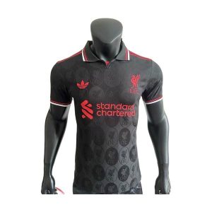 liverpool drakt spesialutgave spillerversjon svart rod 2025-2026