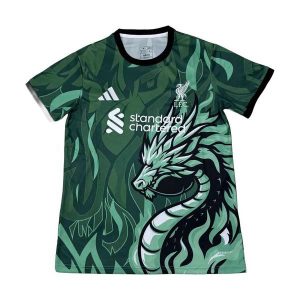liverpool drakt spesialutgave gronn svart dragon 2025-2026