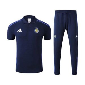 trenings al nassr mork bla 2025-2026 polo sett