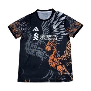 liverpool drakt spesialutgave svart oransje dragon 2025-2026