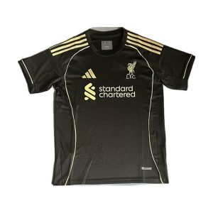 liverpool drakt spesialutgave svart gull 2025-2026