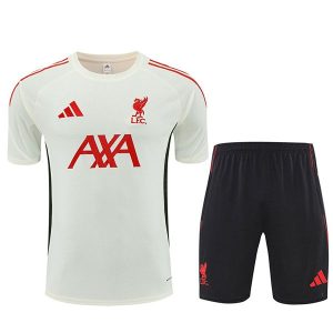 liverpool drakt trenings sett Ivory rod 2025-2026