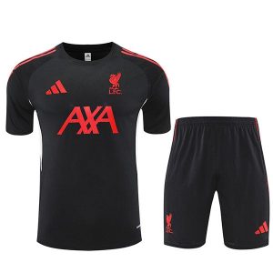 liverpool drakt trenings sett svart rod 2025-2026