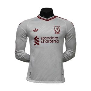 liverpool drakt 2026-2027 borte spillerversjon langermet