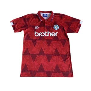 manchester city retro brother drakt borte 1990-1992