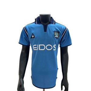 manchester city retro drakt hjemme 2001-2002